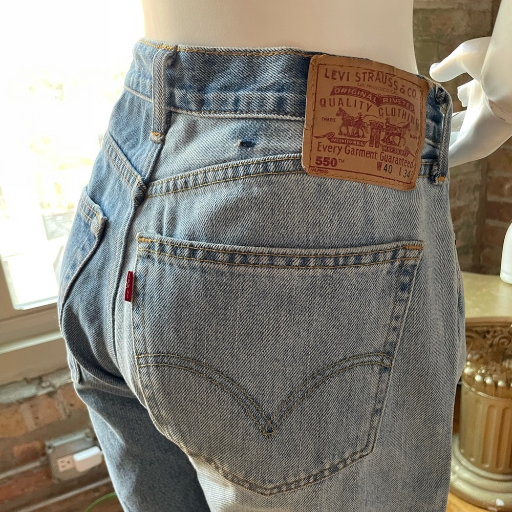 Custom Two Tone Levi’s High Wasted Jeans